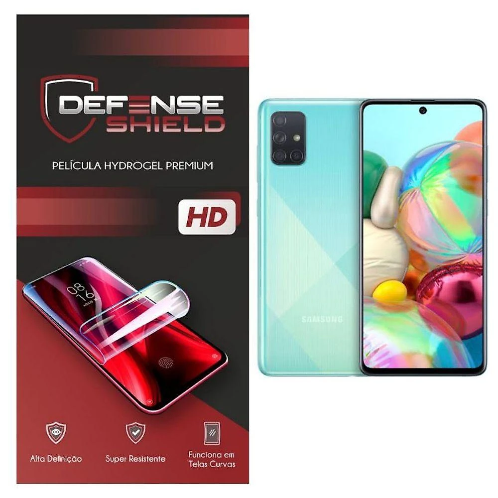 Pelicula Hydrogel Premium Proteção Frente + Verso Para Galaxy A71 Defense Shield