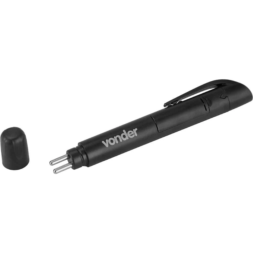 Caneta teste fluido freio dot3 dot4 vonder 5 leds portátil