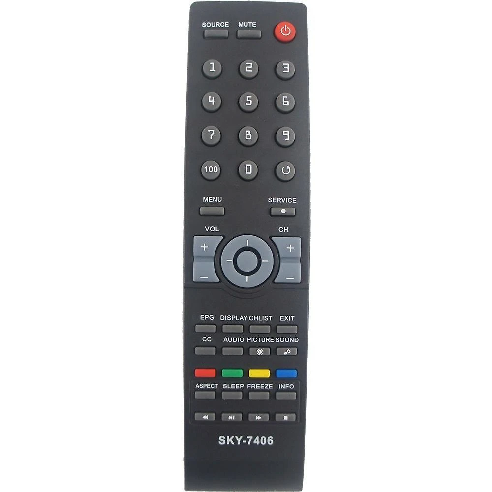 Controle Remoto Tv Aoc Led Lcd com Tecla Service