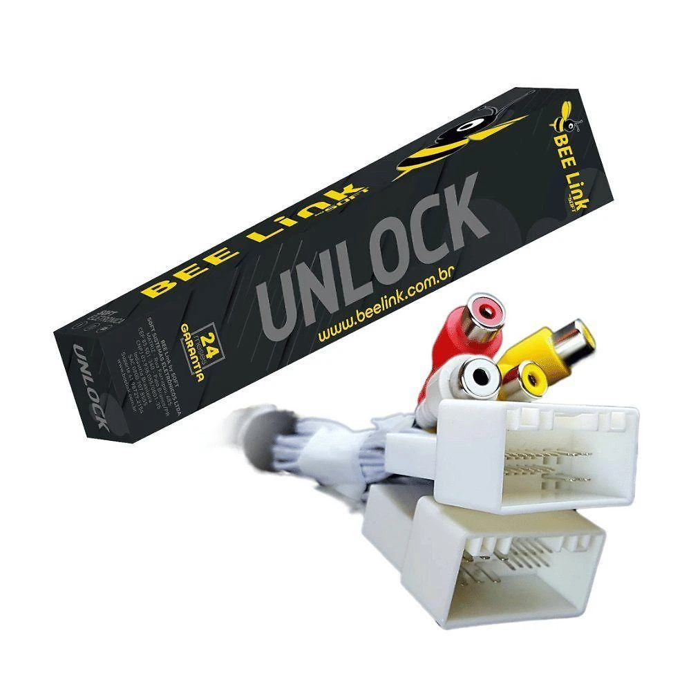 Interface de Desbloqueio de Central Multimídia Bee Link Bee Unlock Unique Argo Fiat Argo-Cronos 2019