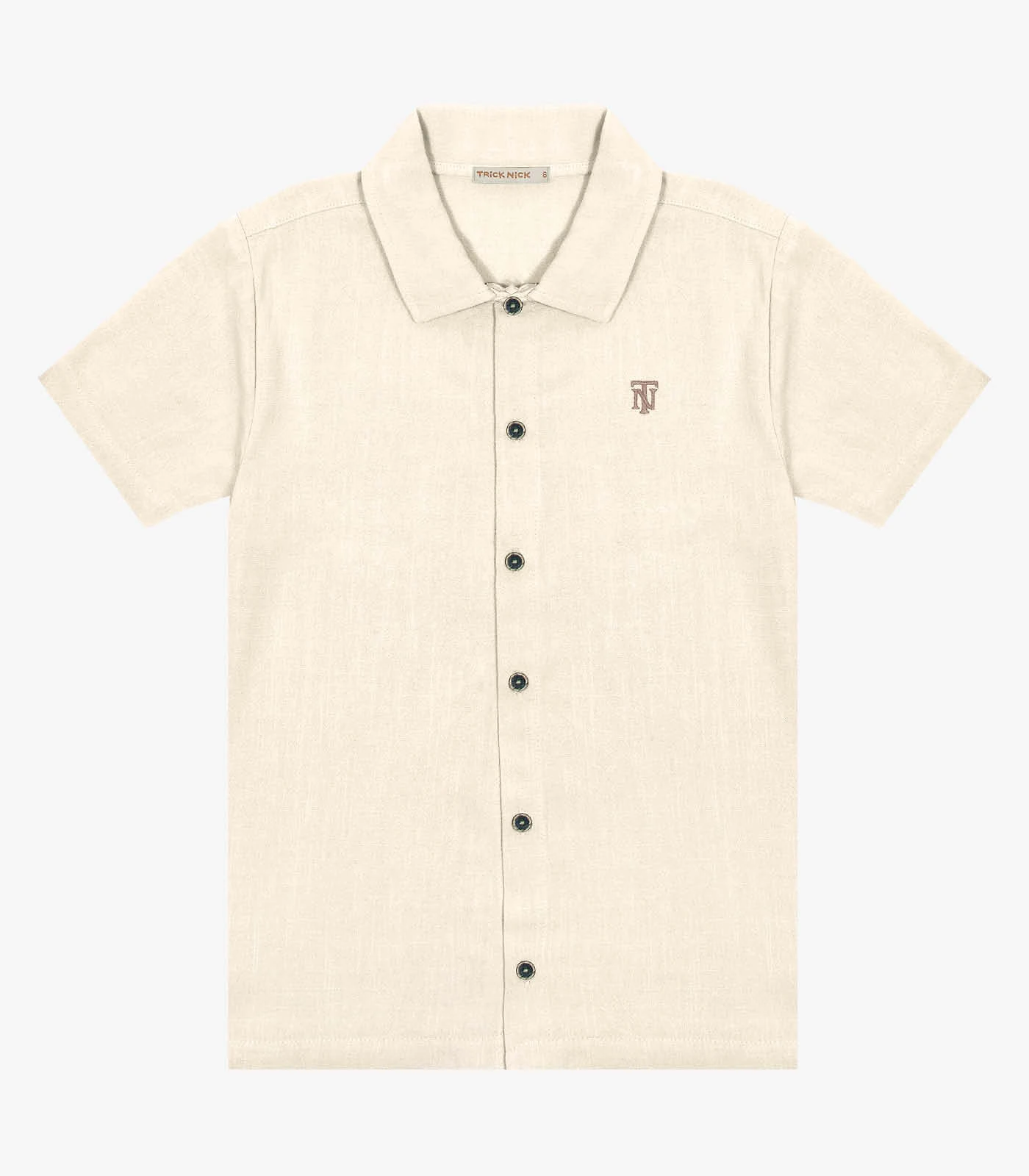 Camisa Infantil Masculina Trick Nick Bege
