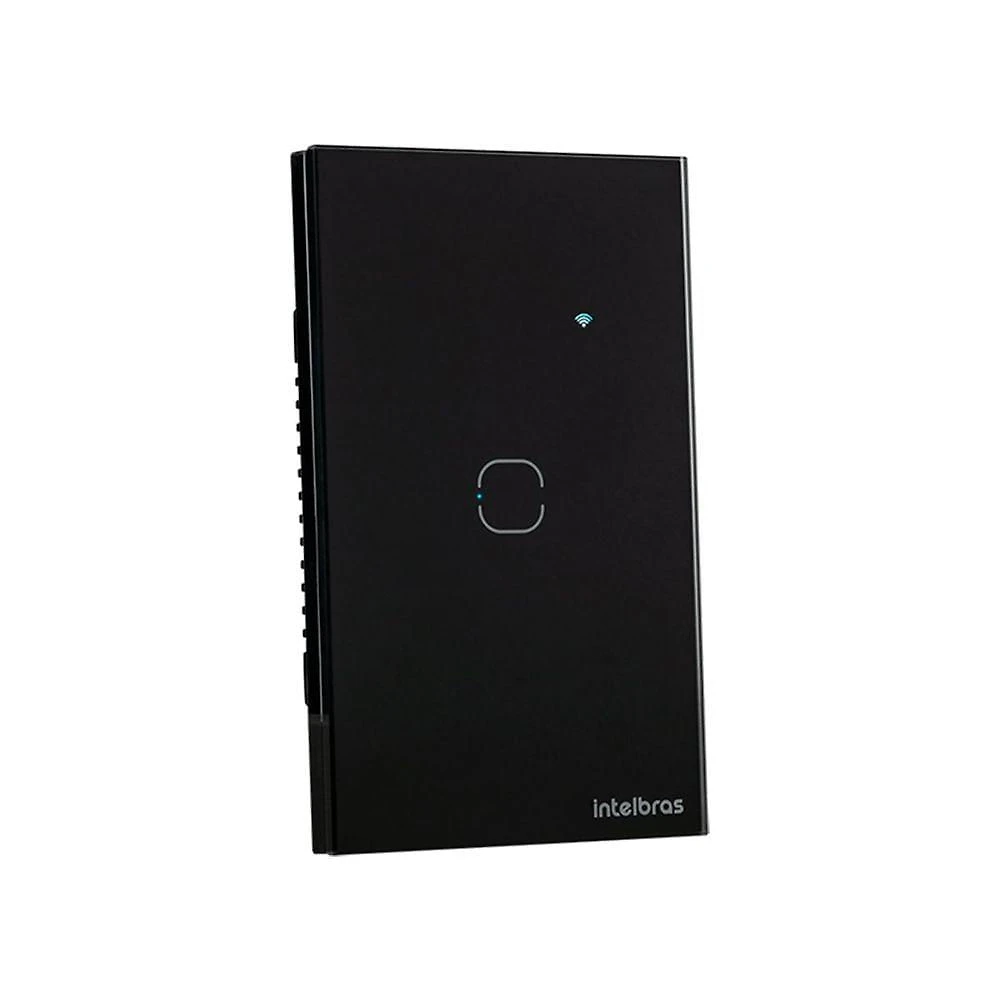 Interruptor Smart Zigbee Touch EZS 1001 com Controle por Aplicativo e Comandos de Voz Preto