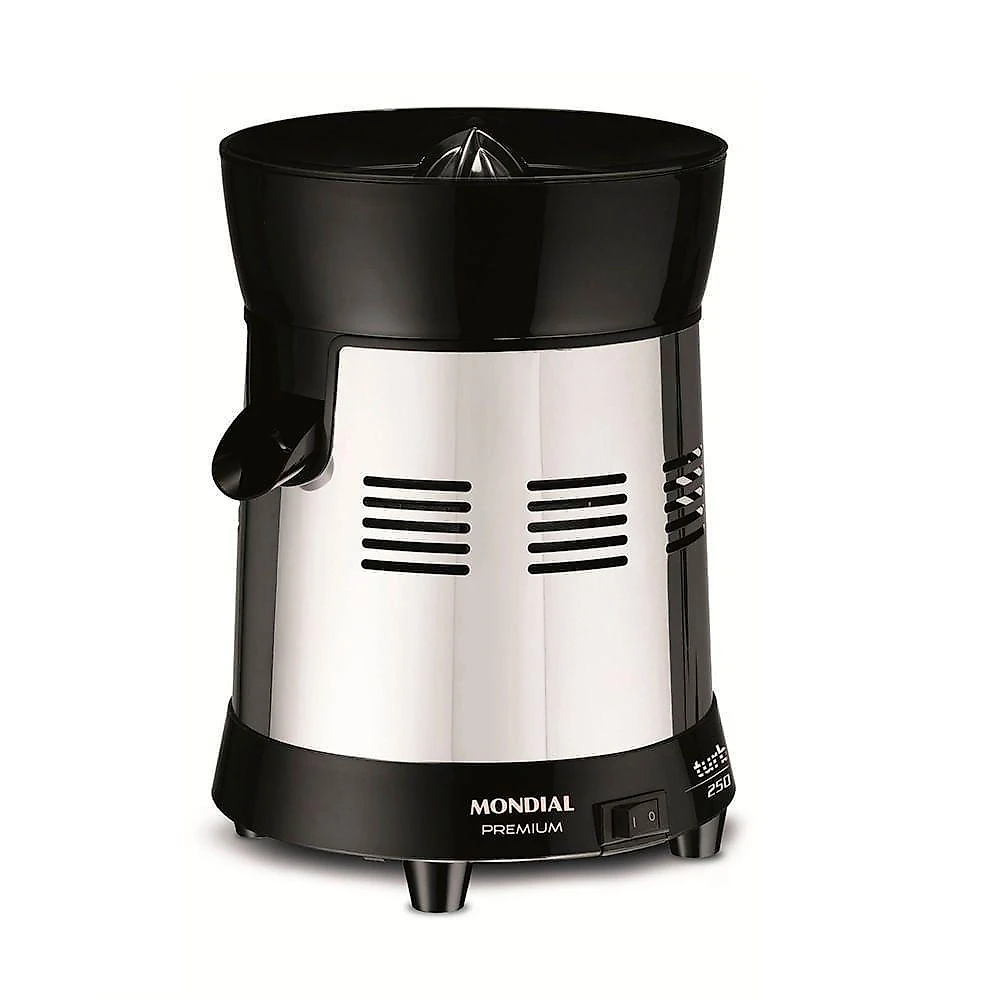 Extrator de sucos turbo premium e-10 250w bivolt 1l preto mondial