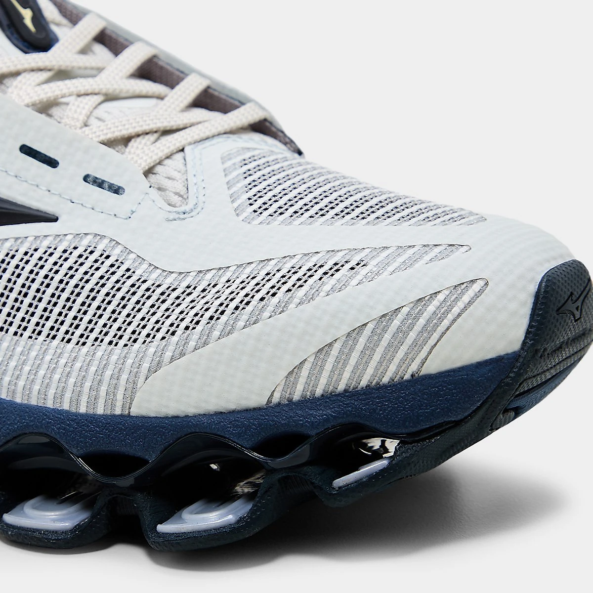 Tênis Mizuno Wave Prophecy 15 Masculino Off White+Marinho - 39