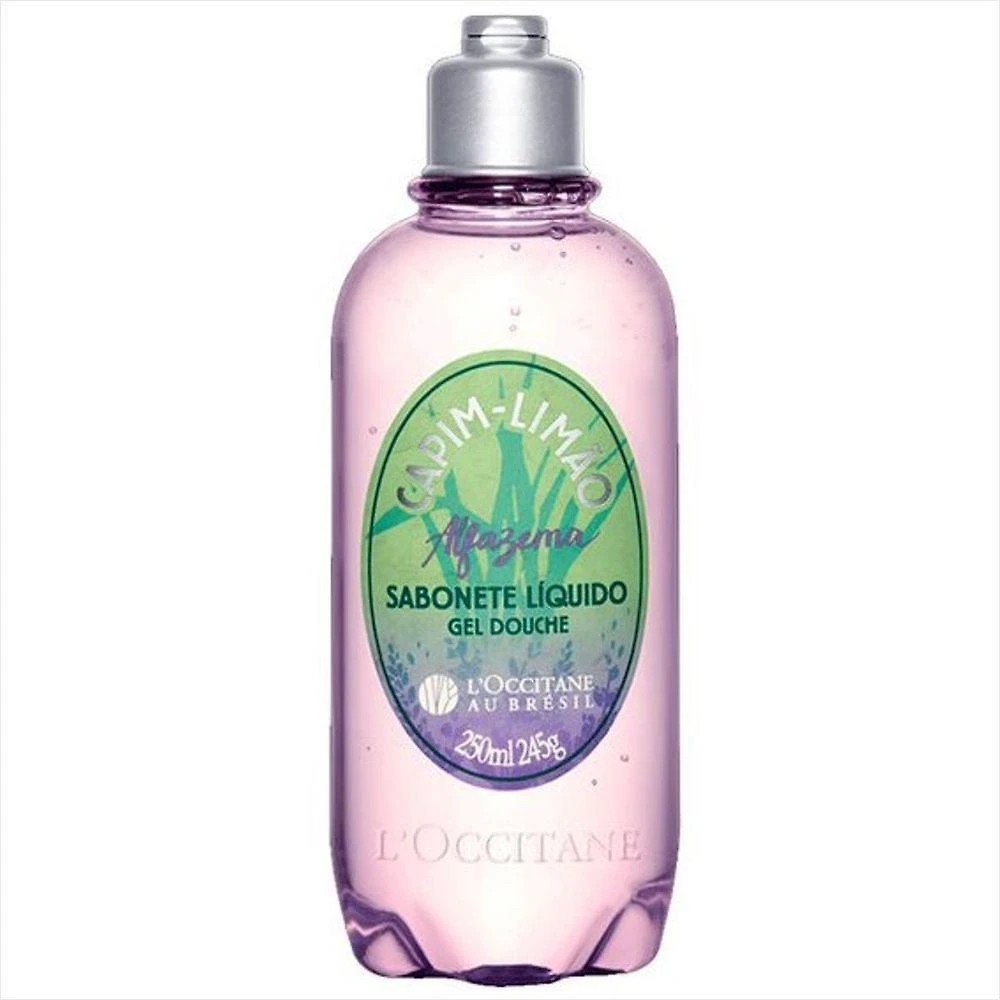 Sabonete Líquido Capim Limão Alfazema 250ML para Todos os Tipos de Pele L'Occitane Au Brésil