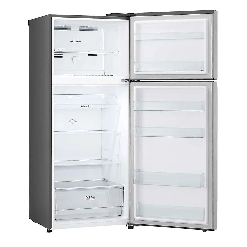 Geladeira Frost Free Inverter 375L Duplex Cor Inox Look GN-B372PFM LG Inox - 110V