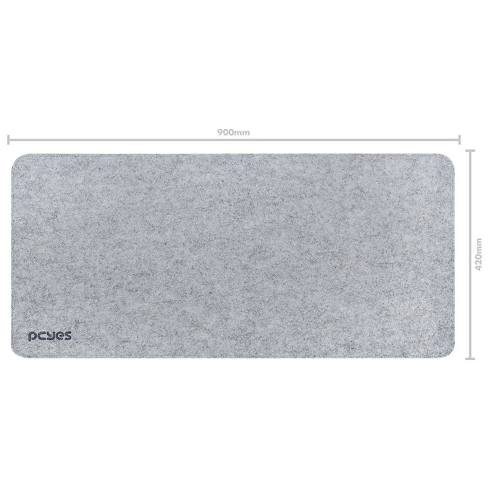 Mouse Pad Exclusive Pro Superfície Macia e Durável 900x420mm Cinza Pcyes