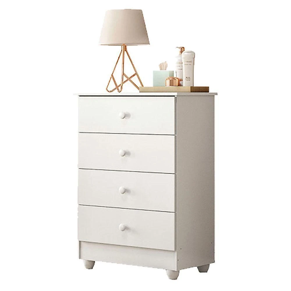 Guarda Roupa Infantil Flocos 3 Portas 2 Gavetas MDF 70CM Branco com Berço e Colchão Tigus Móveis