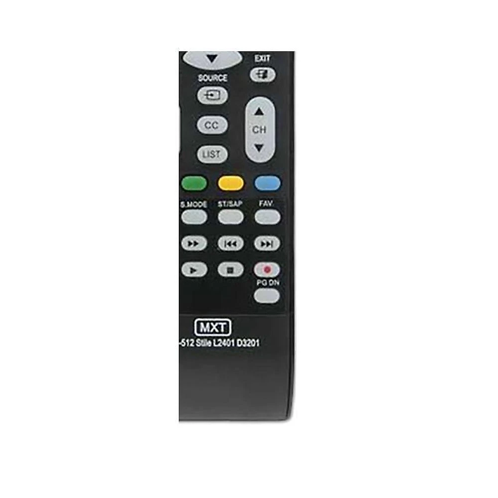 Controle Remoto Grupo MXT 01157 CCE RC-512 Stile L2401 D3201