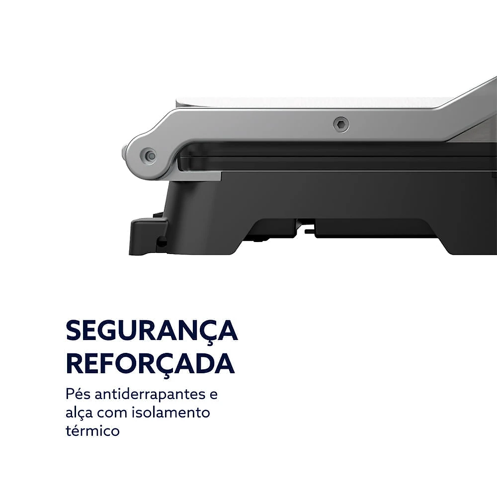 Grill Elétrico Multiuso Oster com Chapas Antiaderentes Destacáveis - OGRL640 110