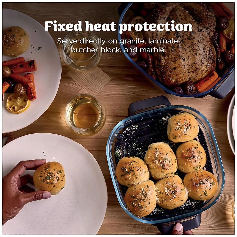 Ninja Crispi Pro Glass Air Fryer. 6-in-1. Amazon Exclusive Bone Champagne