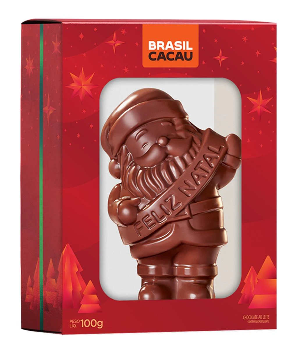 Chocolate Brasil Cacau Papai Noel 100G