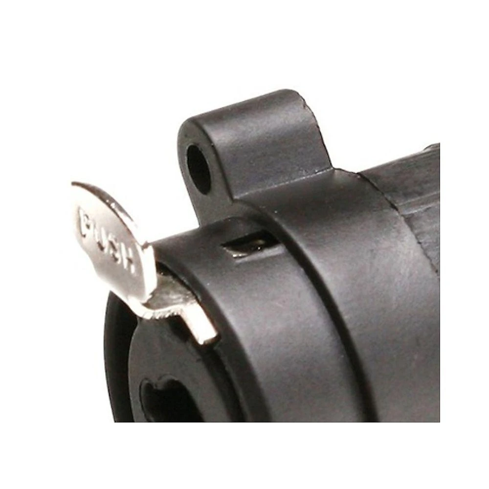 Conector XLR para XLR e P10 XLR Jack Combo Compatível com Painéis Medusas Mesas de Som Preto