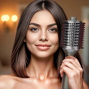 Escova Secadora Philco PES30 1300W 4 em 1 Cerâmica Bivolt Prata Cromado