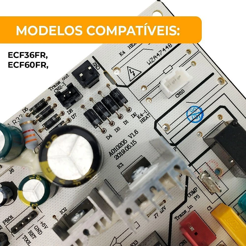 Placa Evaporadora Piso Teto Ecf 36.000 E 60.000 Btus Agratto Original