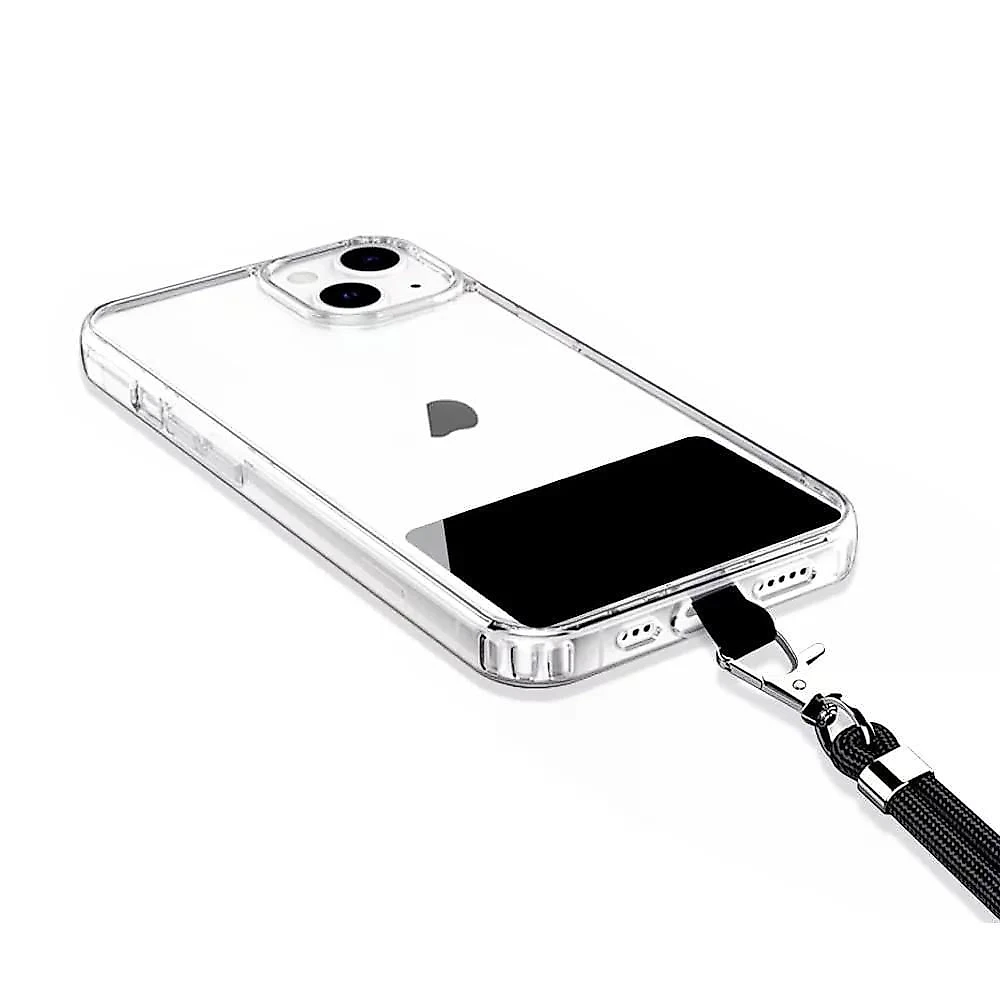 Kit Capa Silicon Veloz Para Samsung Galaxy A16 5g + Cordão Phone Strap Flex - Rosa - Gshield