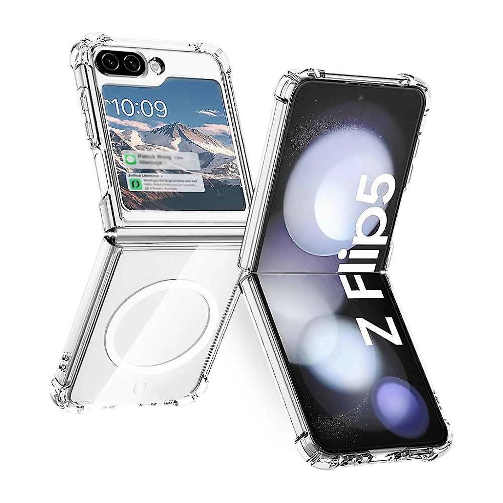 Miniatura Capa para Samsung Galaxy Z Flip 5 - MagSafe Transparente - Gshield