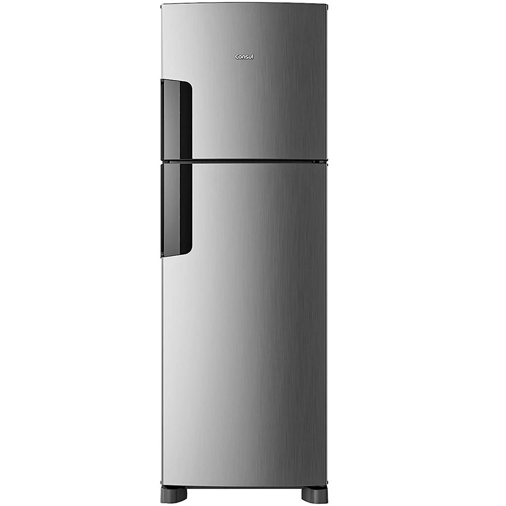 Geladeira Consul Frost Free Duplex Inverter CRM44MK, 377 Litros, Inox - 220 Volts