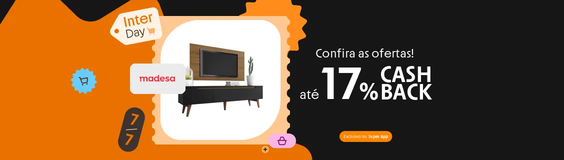 Loja Madesa com até 17% de cashback