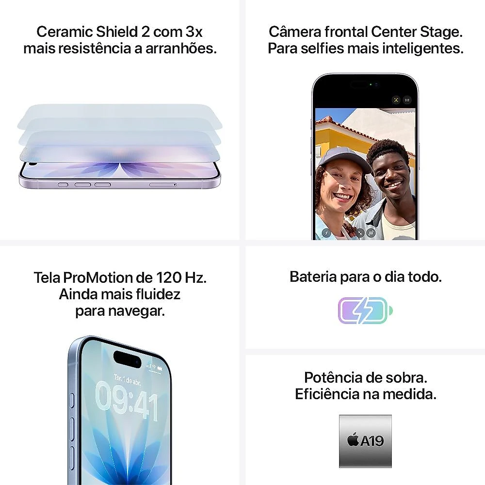IPHONE 17 WHITE 512GB  iPhone 17 512GB Branco