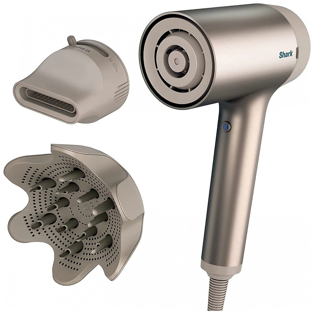 Shark HD113BRN Secador de Cabelo Profissional com 2 Velocidades e 3 Temperaturas 110V Bronze