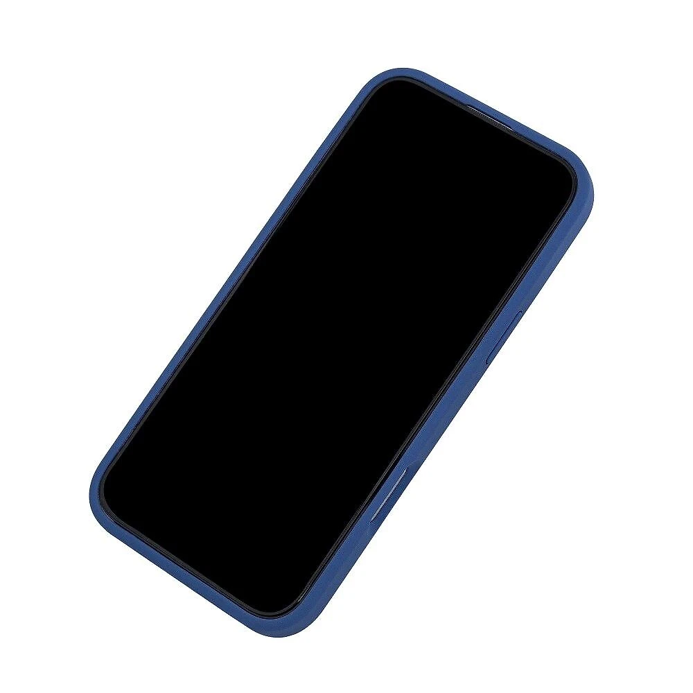 Capa iPhone 16 Pro Max Originais iPlace, Silicone Essential, Azul