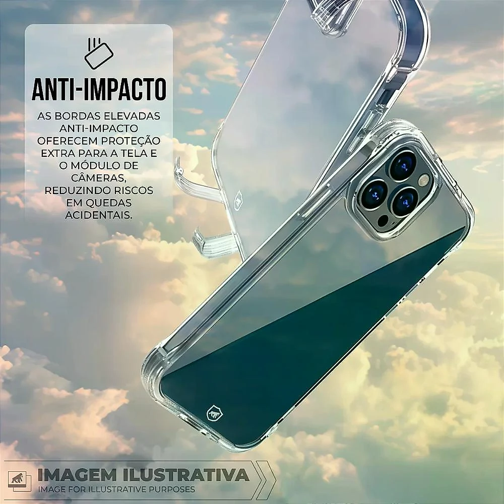 Capa case capinha para iPhone Air - Lybrid - Transparente - Gshield