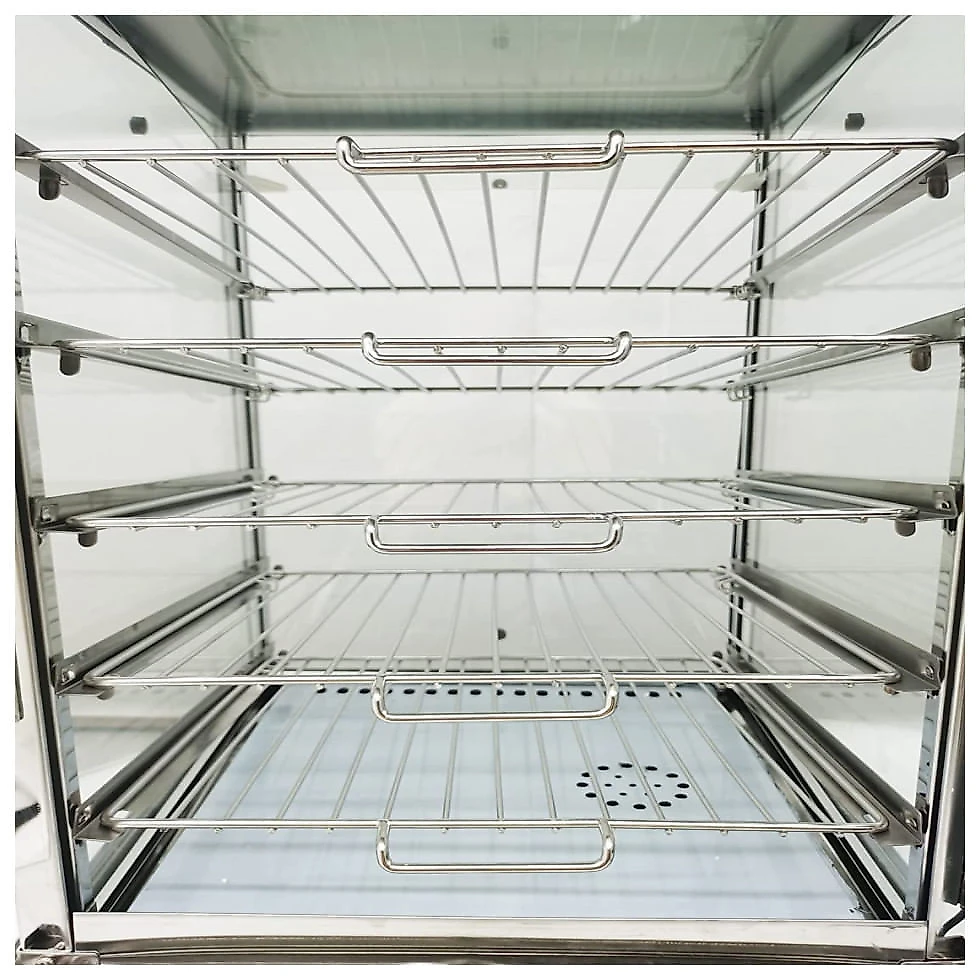 Máquina de Hot Dog Profissional em Aço Inoxidável, 110V, TECHTONGDA, Prata