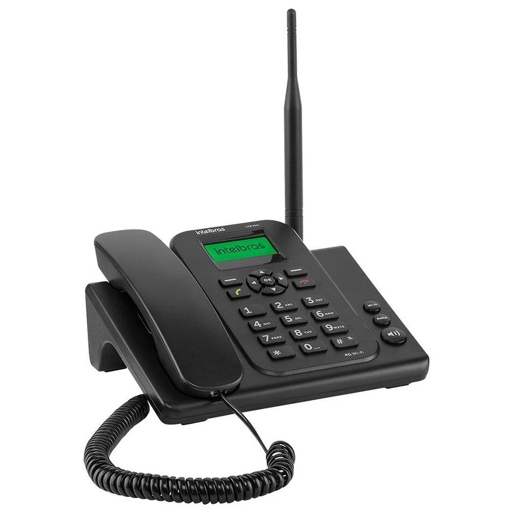 Telefone Celular Fixo 4G com Wi-Fi Intelbras CFW 9041 com Função Roteador Volte 1