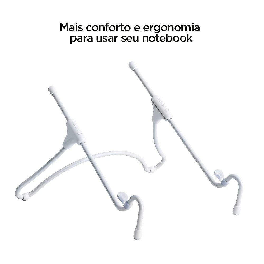 Suporte Octoo UpTable p/ Notebook Branco 08162