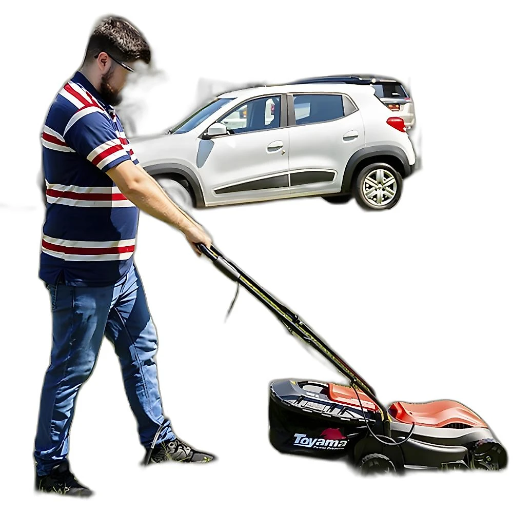 Cortador grama elétrico toyama tlm320e1-x 1000w 220v 32cm