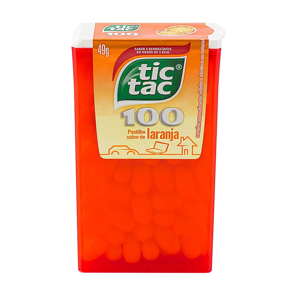 Pastilha Tic Tac Laranja com 49g