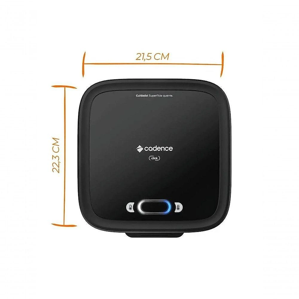 Sanduicheira Cadence San400 Preto 220v