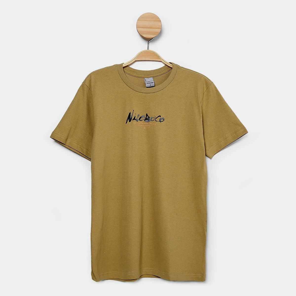 Camiseta Infantil Nicoboco Básica Cristal Menino
