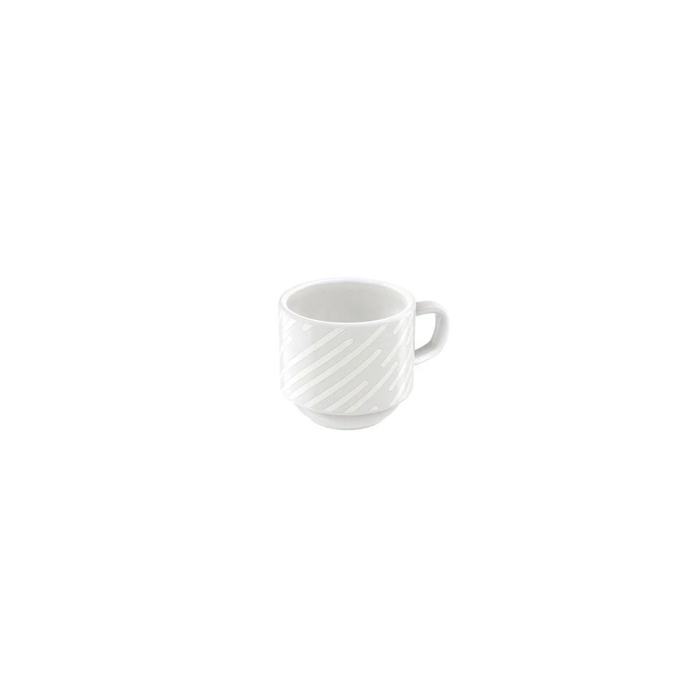 Xícara Café Tramontina Marie Em Porcelana Decorada 100 Ml Tramontina