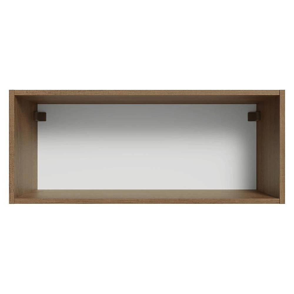 Armário Aéreo 80 Cm 1 Porta Basculante Rustic/verde Vik Madesa Rustic/verde