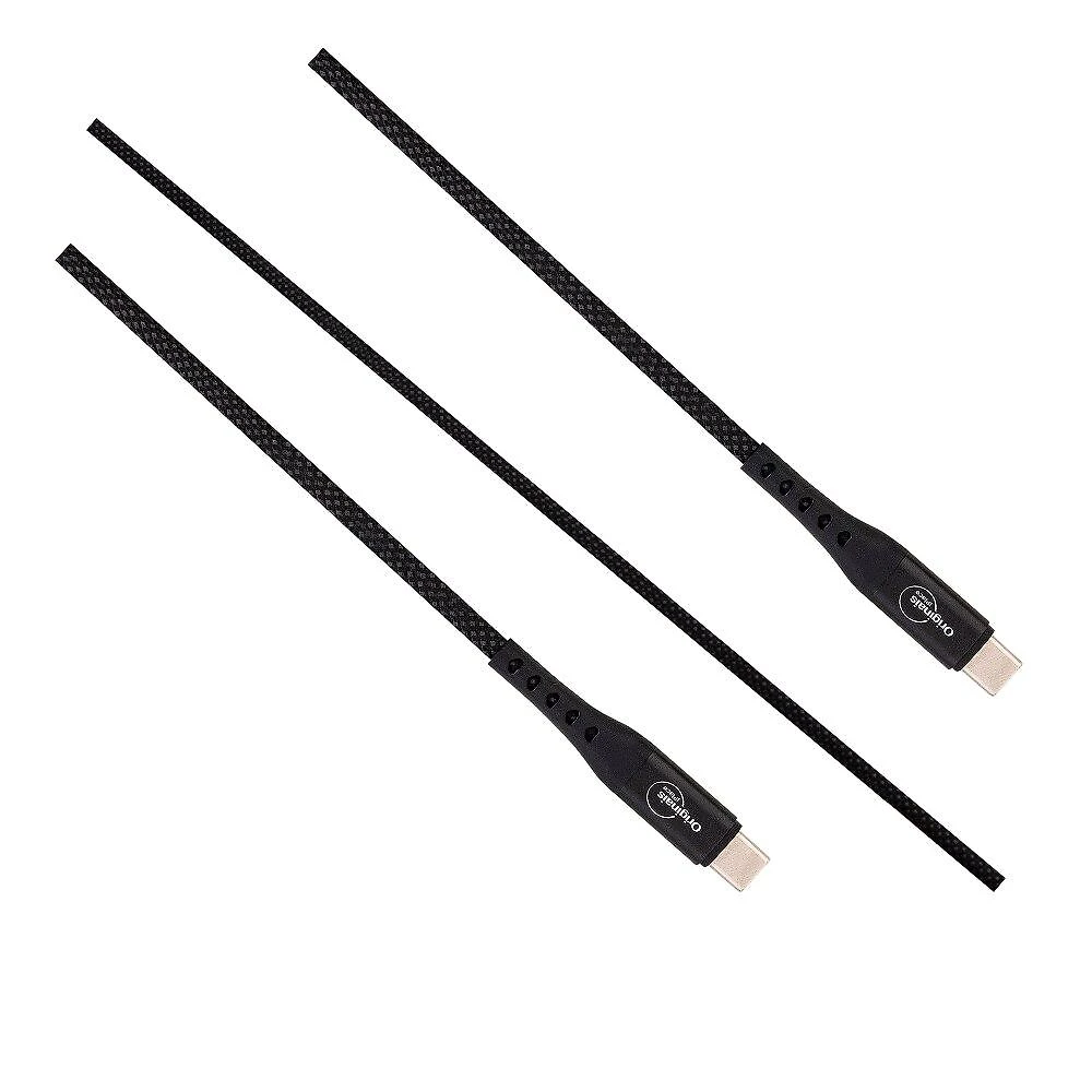 Cabo USB-C para USB-C 1,2 m, Originais iPlace, Preto