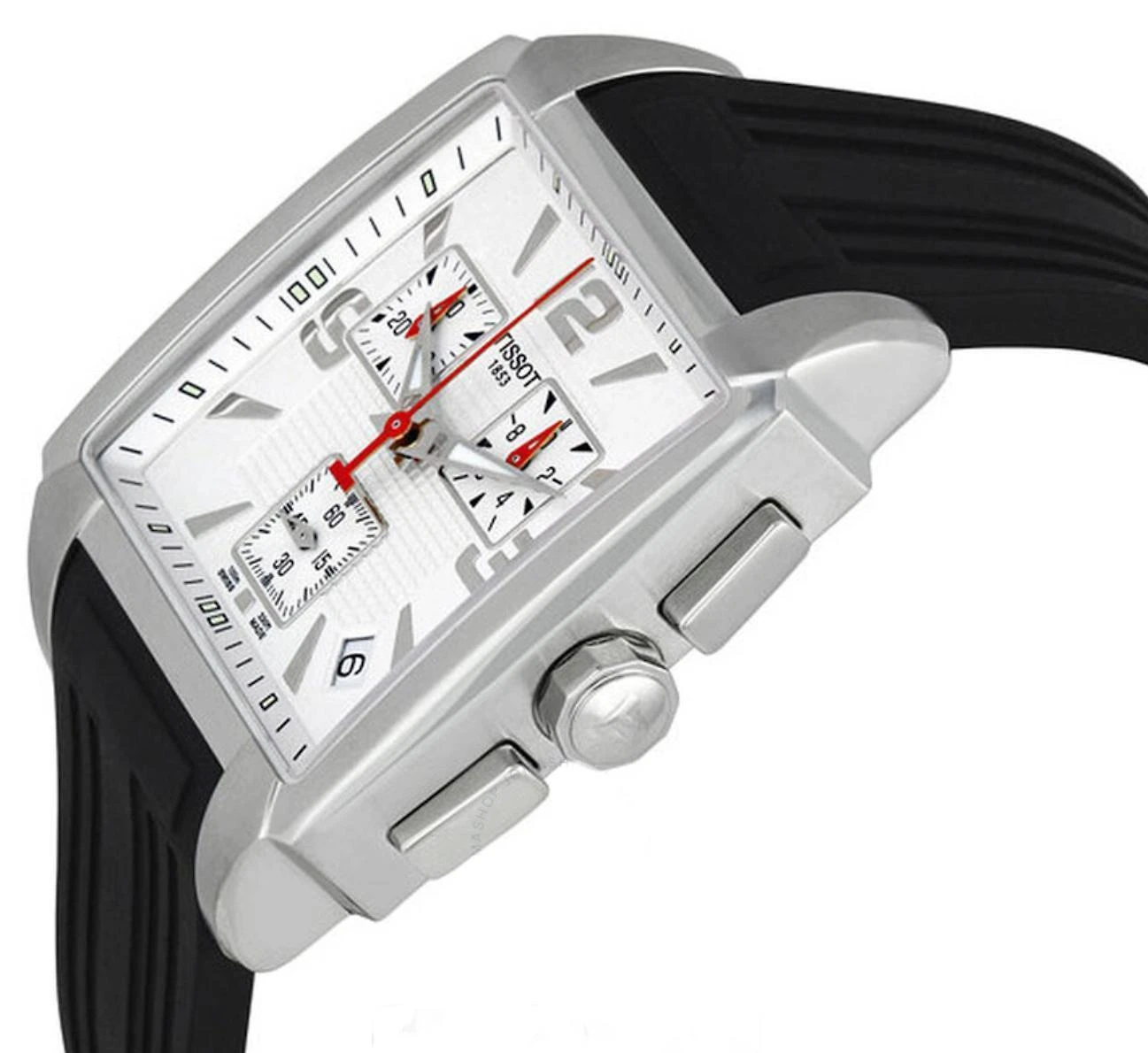 Miniatura Relógio Tissot Quadrato Chronograph T005.517.17.277.00