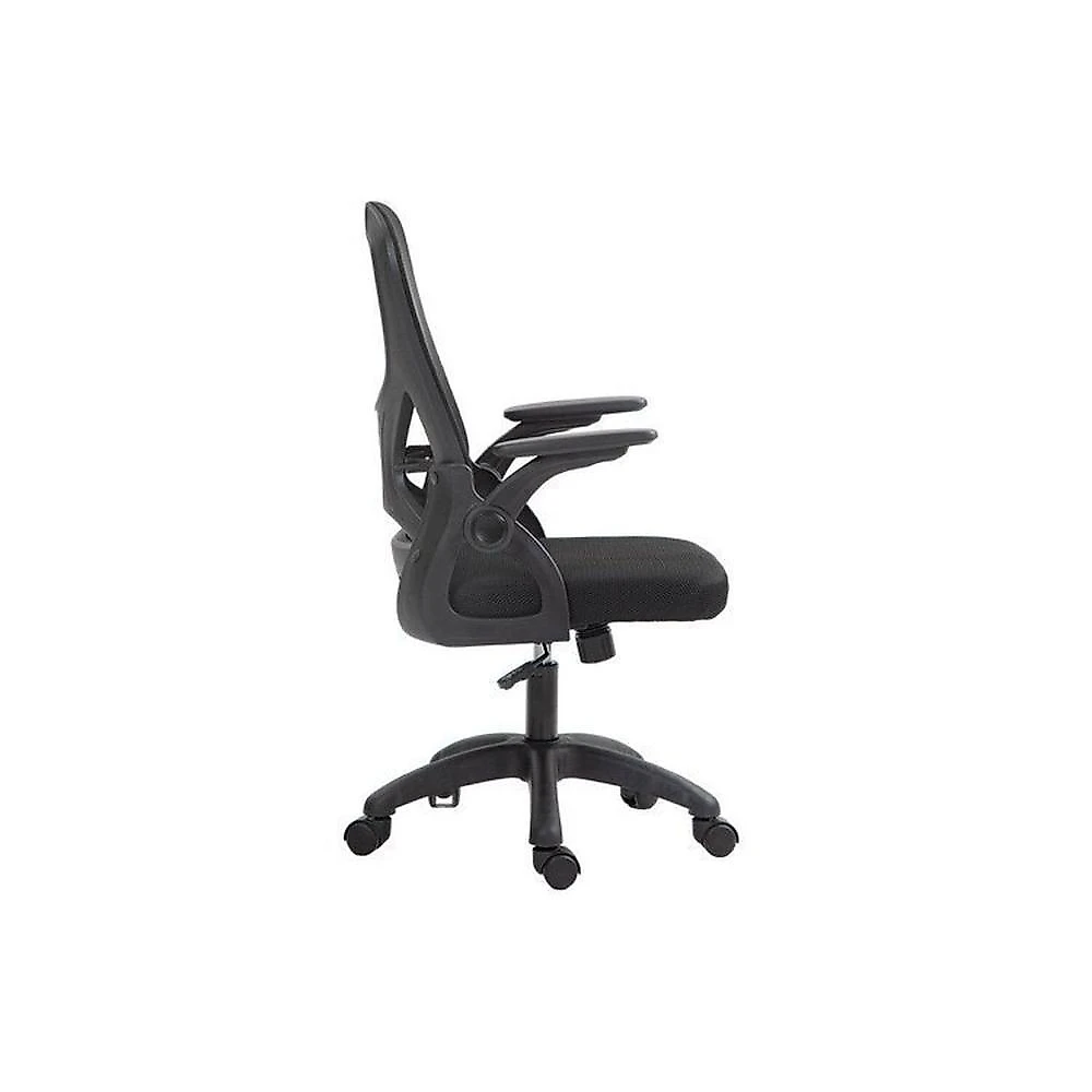 Kit com 10 Cadeira Escritório Diretor Office Columbus com Tela Mesh Preto