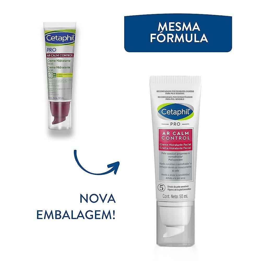 Hidratante facial cetaphil pro ar calm control 50ml