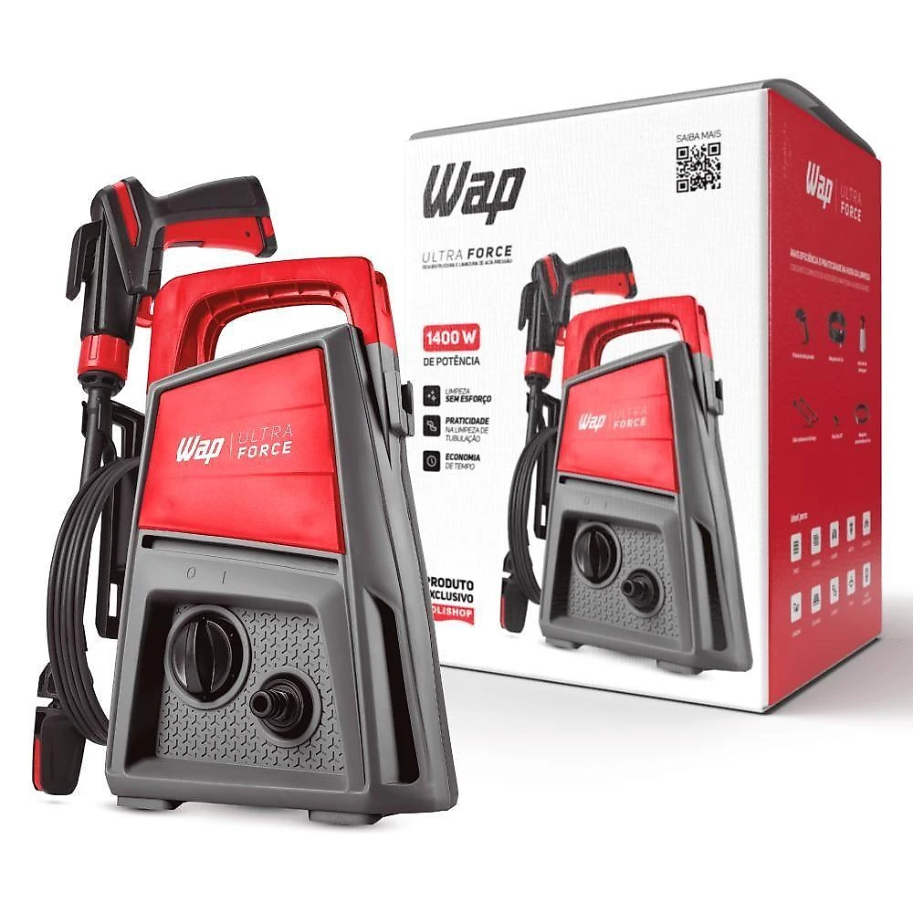 Desobstruidora De Alta Pressão 1400W 1300PSI WAP Ultra Force 220V