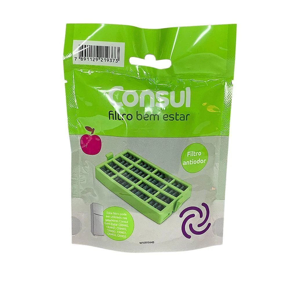 Filtro De Ar Para Refrigerador Consul W10515645 Original