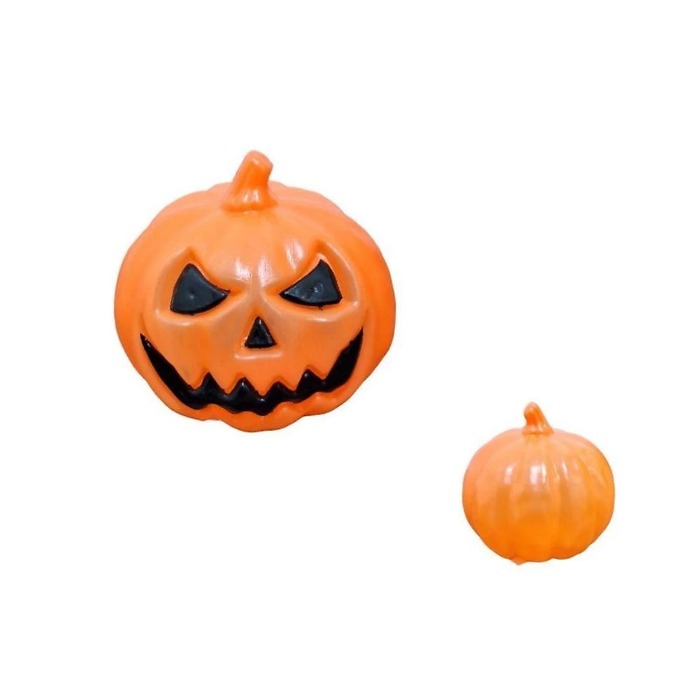 Decoração Halloween Mini Abóbora Terror Cor Roxo