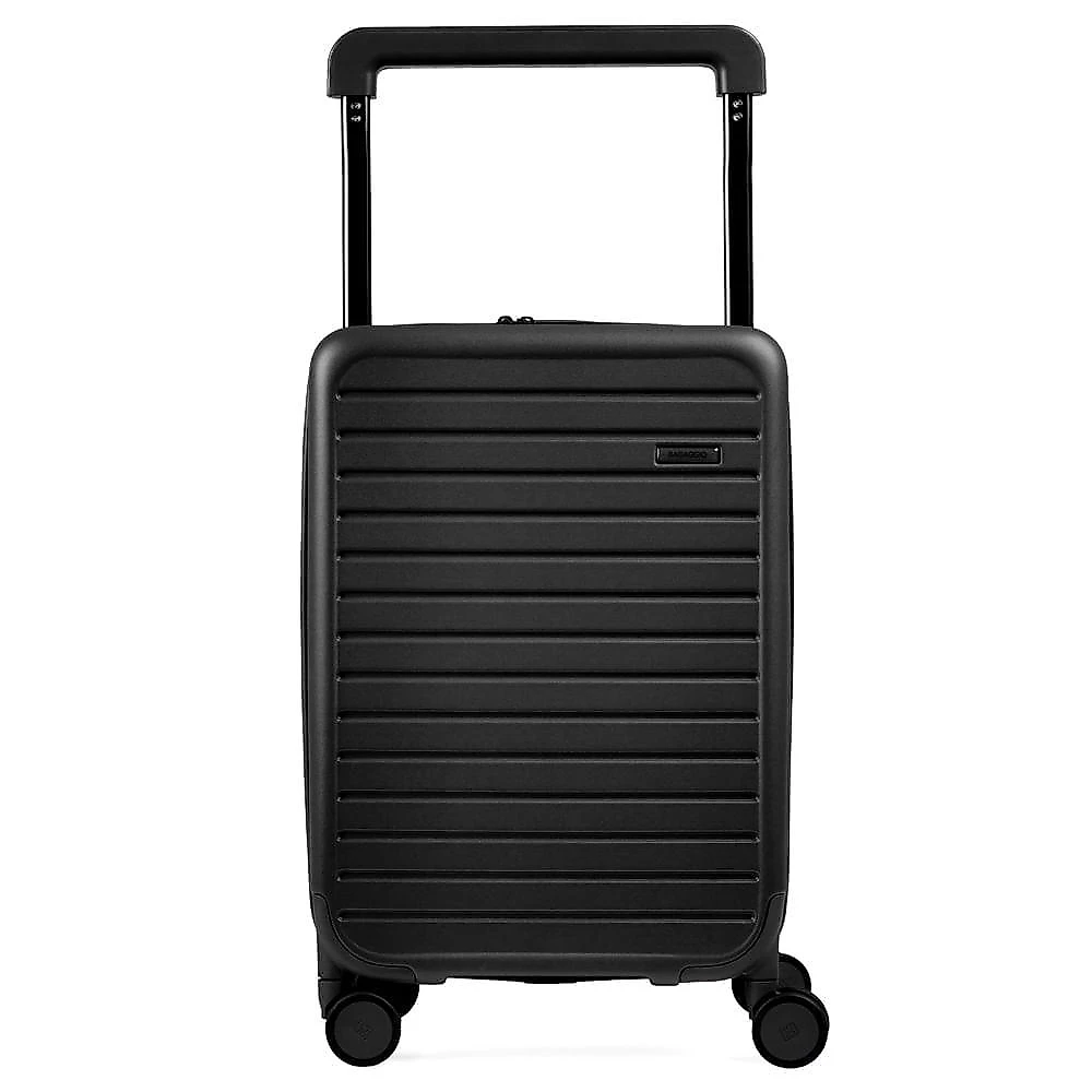 Mala de bordo 10 kg policarbonato 4 rodas nova bahamas preta preto - p