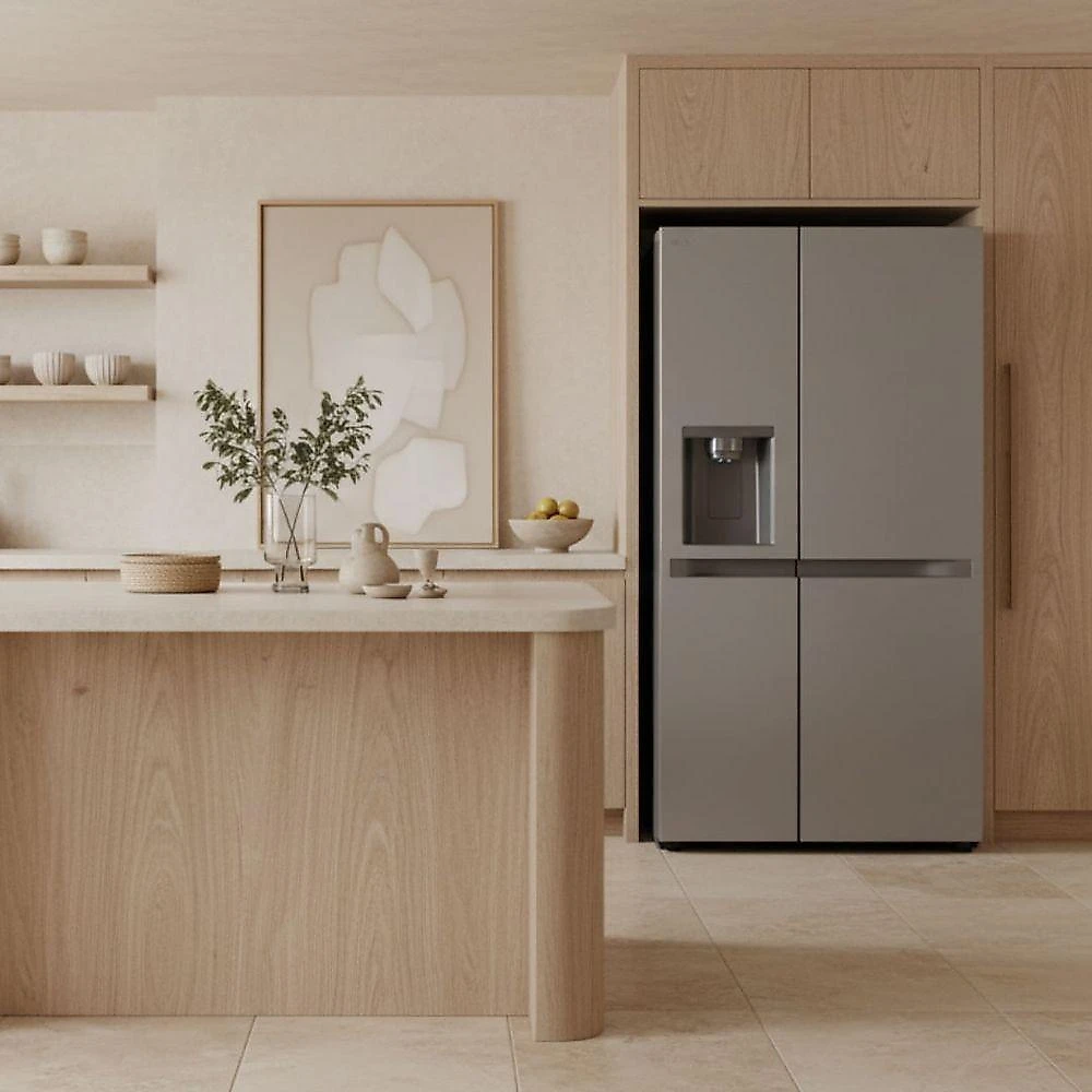 Geladeira Smart GC-L267KLQX LG Side By Side Frost Free Inverter, 638 Litros Inox Bivolt