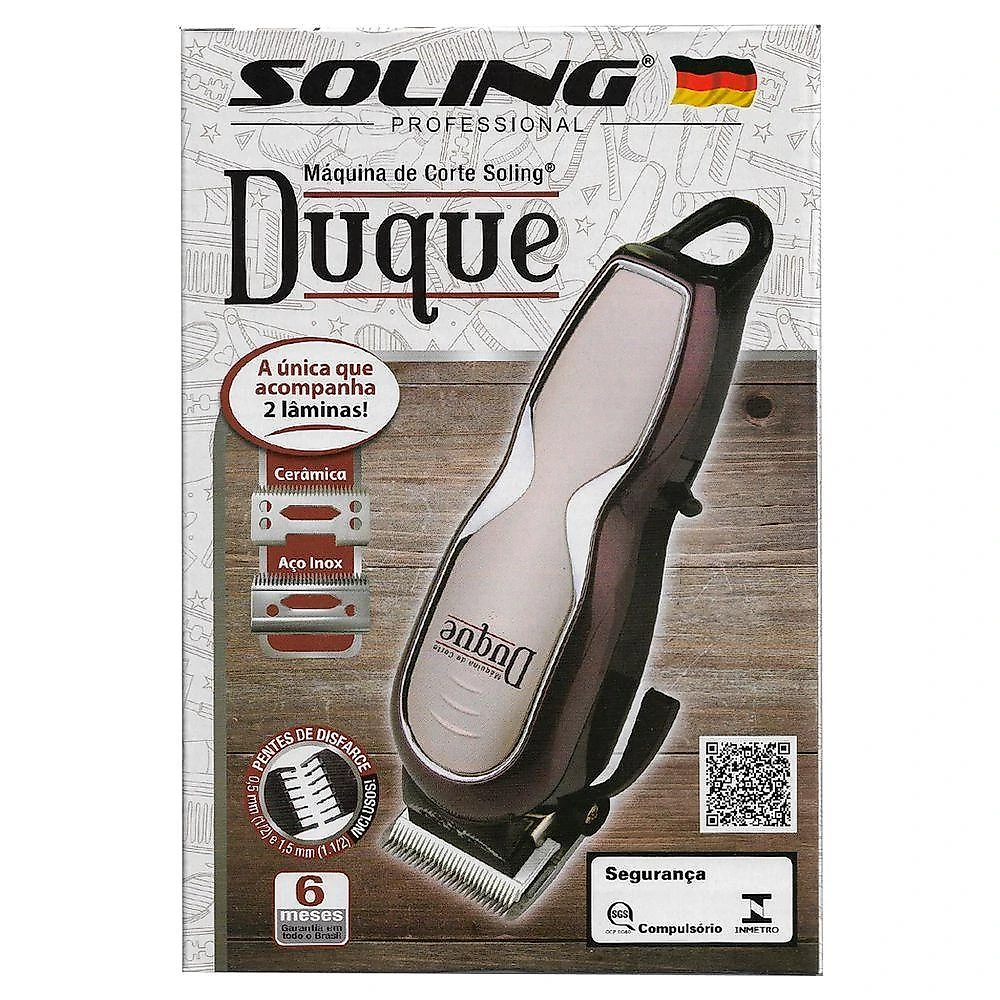 Máquina De Corte Soling Duque Cordless Sem Fio Bivolt