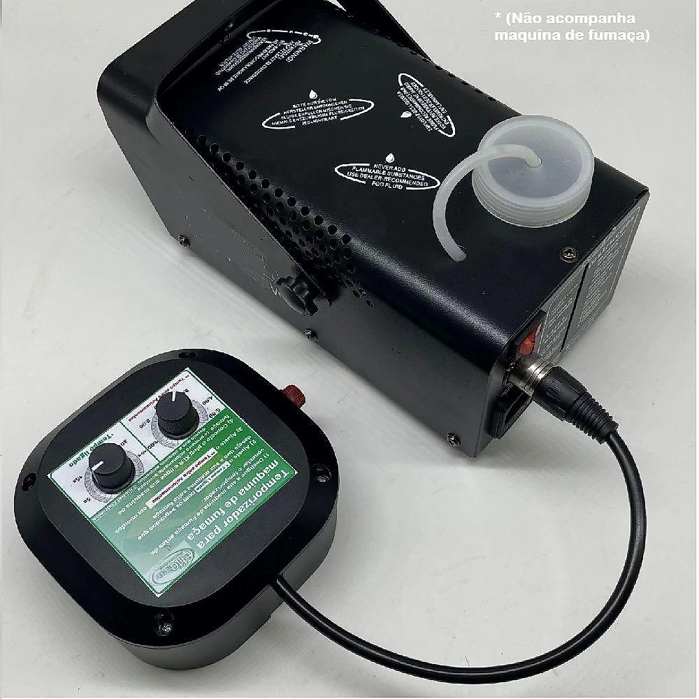 Temporizador Para Maquina De Fumaça Acionador Timer Controle