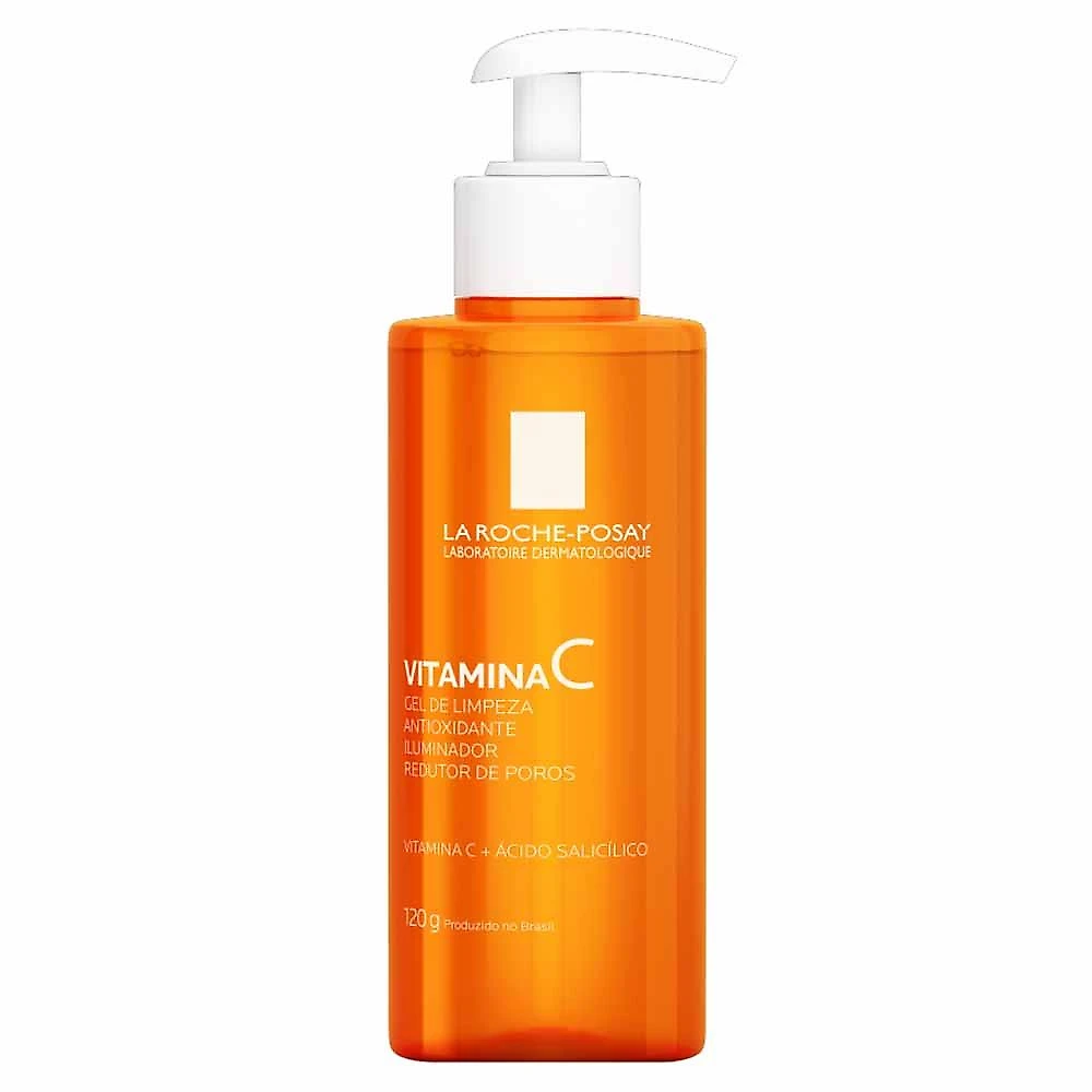 Gel de limpeza facial la roche-posay vitamina c 120g