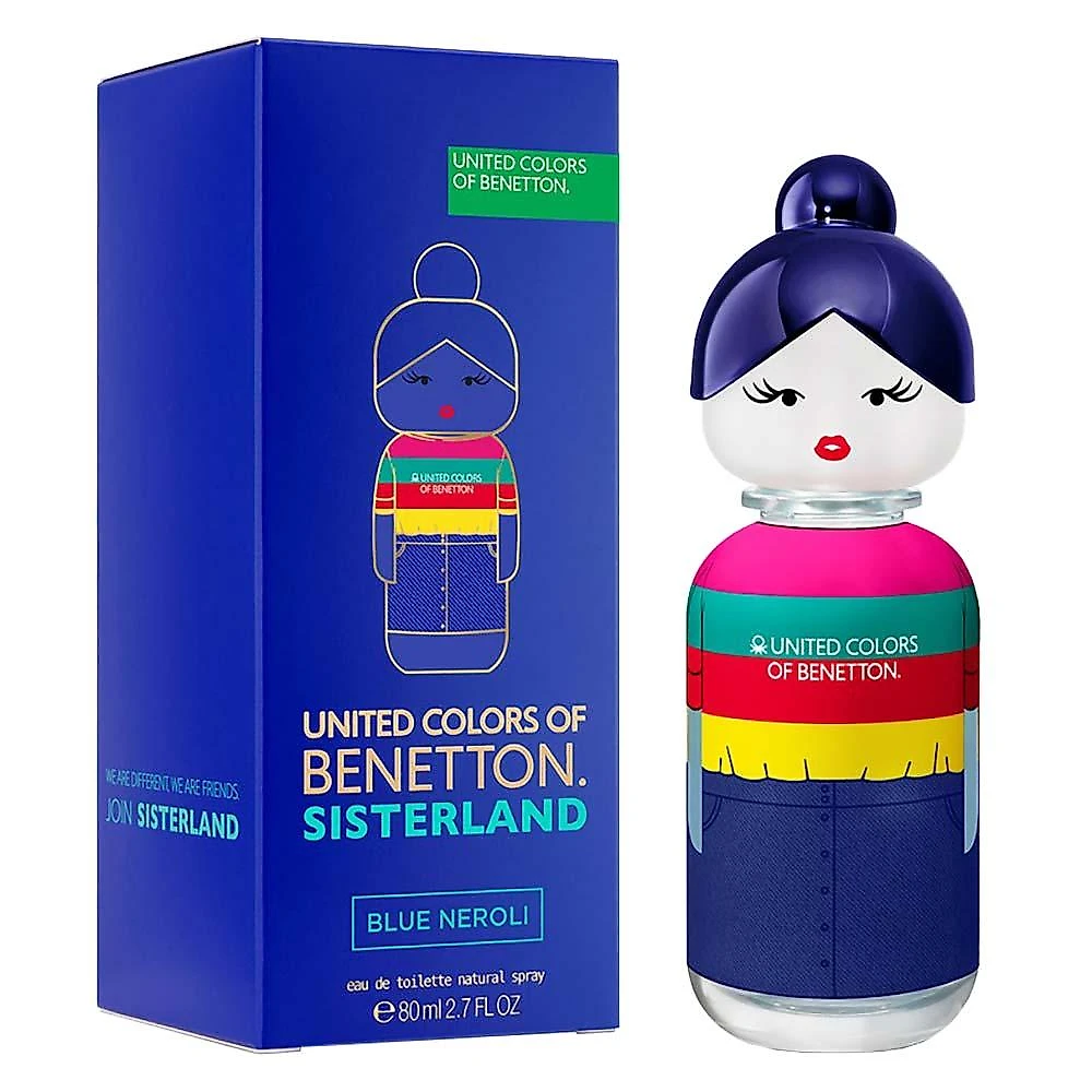 Sisterland blue neroli benetton – perfume feminino – eau de toilette 80ml