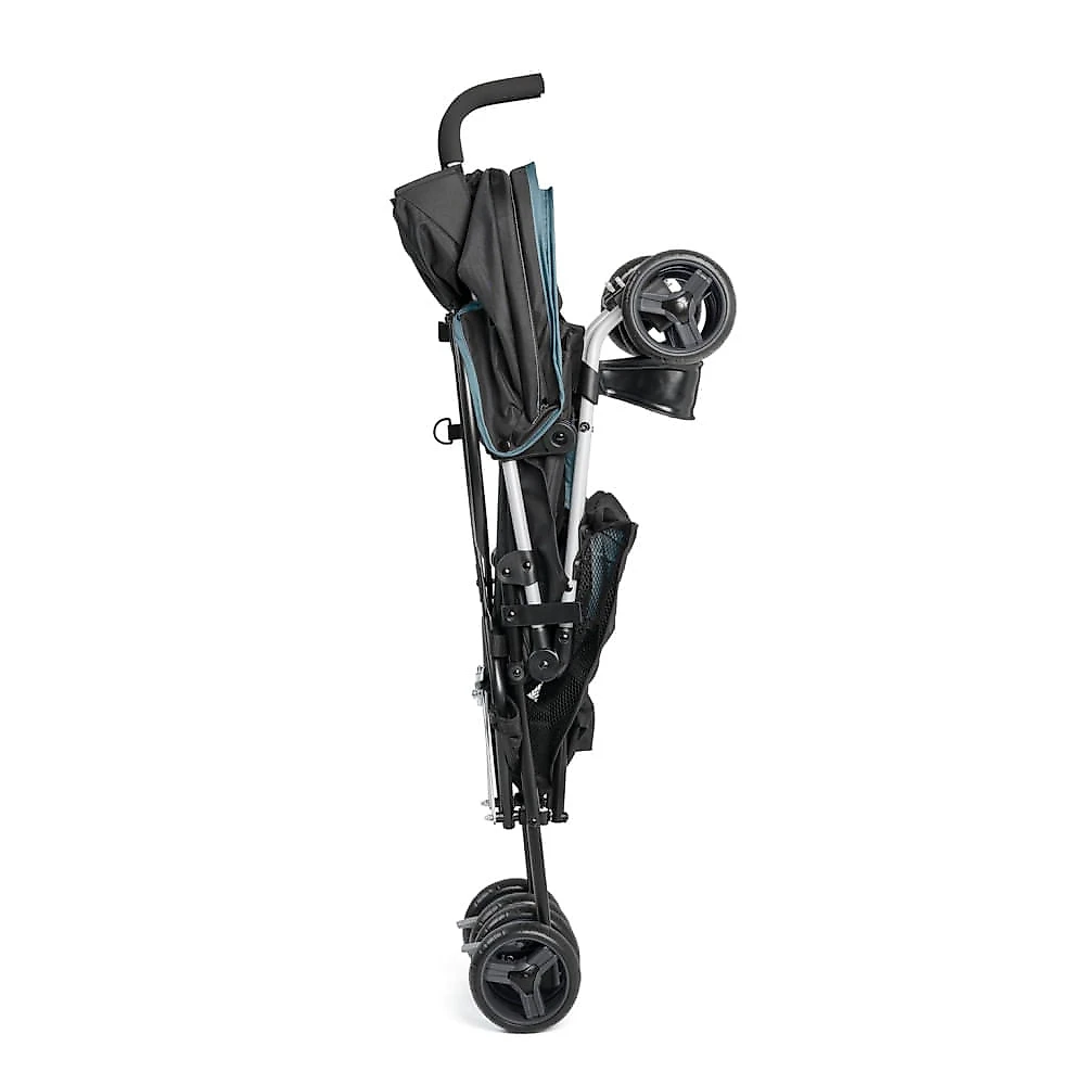 Carrinho de Bebê Summer by Ingenuity 3D Mini: Leve, Confortável e Prático para Viagens - Cinza